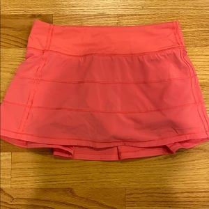 Lululemon pink tennis skirt